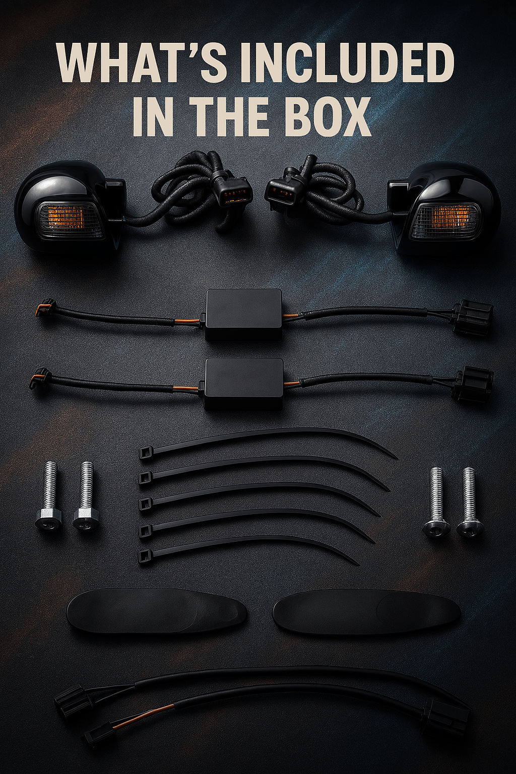 Eagle Lights MICROGLIDE Low Profile LED Turn Signal and Running Lights for 2015 - Current Harley-Davidson® Road Glide Models