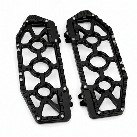 Eagle Lights REDLINE MX Driver Floorboards for 1986 - 2026 Harley-Davidson® Touring & Softail Models