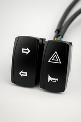 Eagle Lights TrailSignal UTV Street Legal Turn Signal & Horn Kit — Plug-and-Play, Universal Fit (4 Amber LEDs)