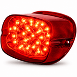 Eagle Lights Squareback LED Replacement Harley-Davidson® Softtail / Touring / Sportster / Dyna Tail Light with Built In LED Turn Signals