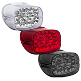 Eagle Lights Squareback LED Replacement Softtail / Touring / Sportster / Dyna Tail Light with Built In LED Turn Signals