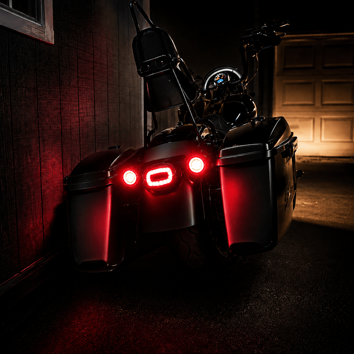 Eagle Lights HALOS Layback LED Tail Light with Turn Signals for Harley-Davidson® 2021 - Current Low Rider Models