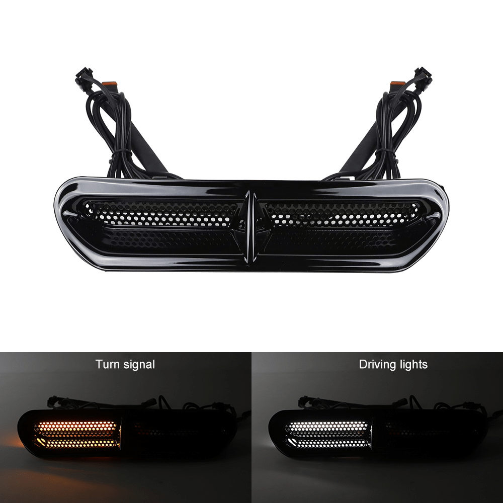 Eagle Lights Batwing LED Vent Insert (DRL / Turn Signal) for Harley Davidson® Motorcycles