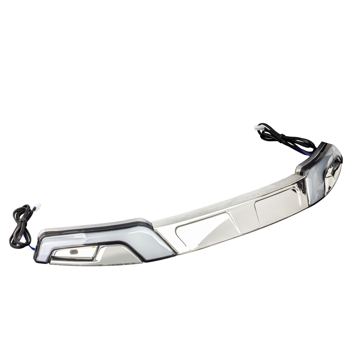 Eagle Lights HALOS LED Windshield Trim with White Running Lights & Amber Turn Signals for Harley-Davidson® Batwing Fairings, 2014 - Current Street Glide & Electra Glide models