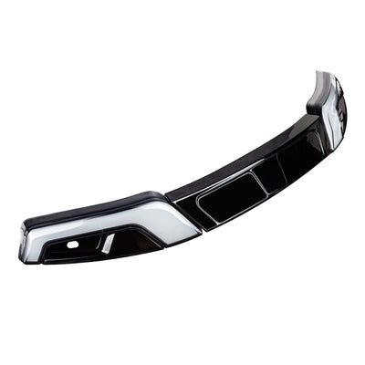 Eagle Lights HALOS LED Windshield Trim with White Running Lights & Amber Turn Signals for Harley-Davidson® Batwing Fairings, 2014 - Current Street Glide & Electra Glide models