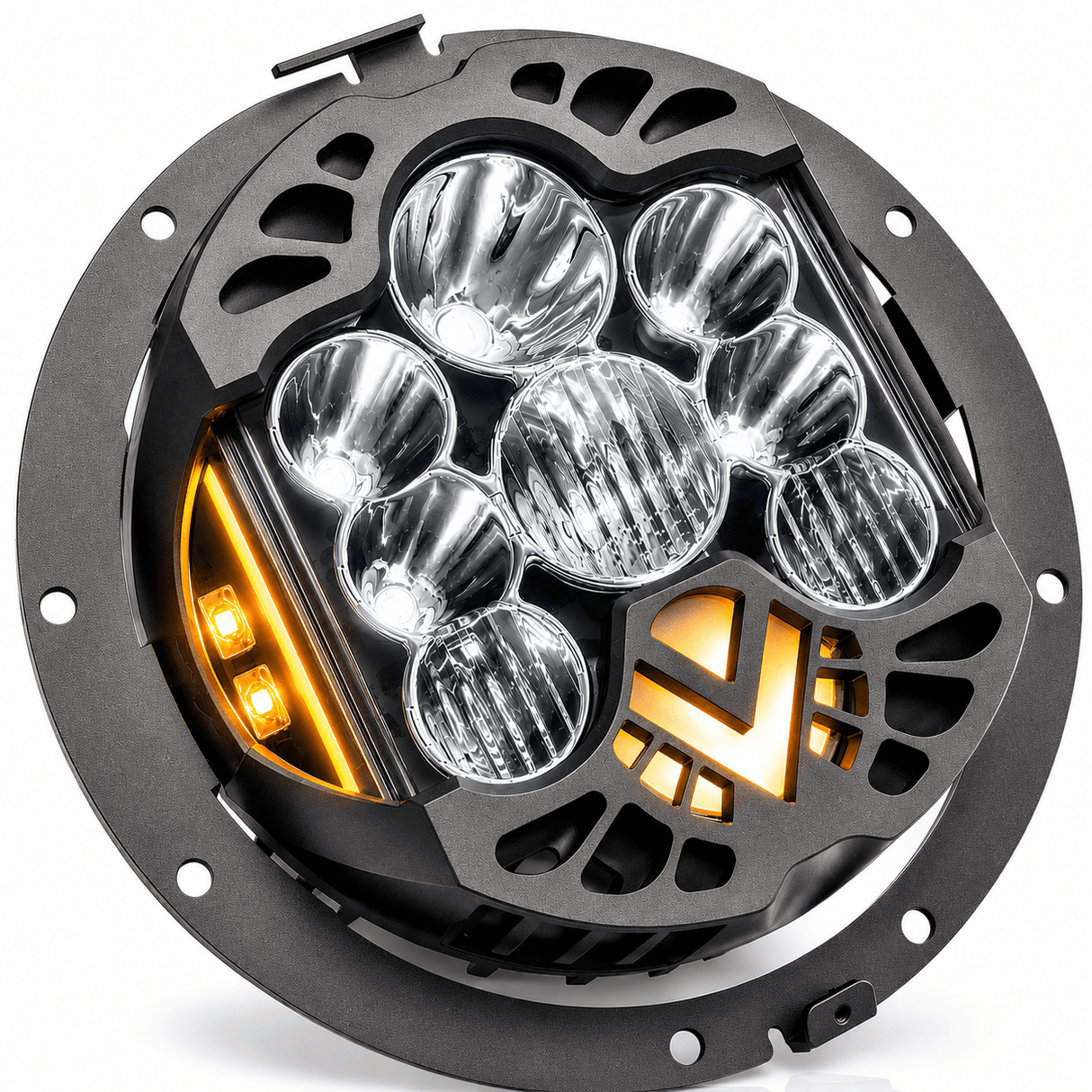 Eagle Lights Apex Pro™ 7" LED Headlight for Harley-Davidson® Motorcycles