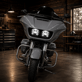 Eagle Lights Apex Pro™ Road Glide Dual LED Projection Headlight Kit for Harley-Davidson® 2015 - 2023 Road Glide