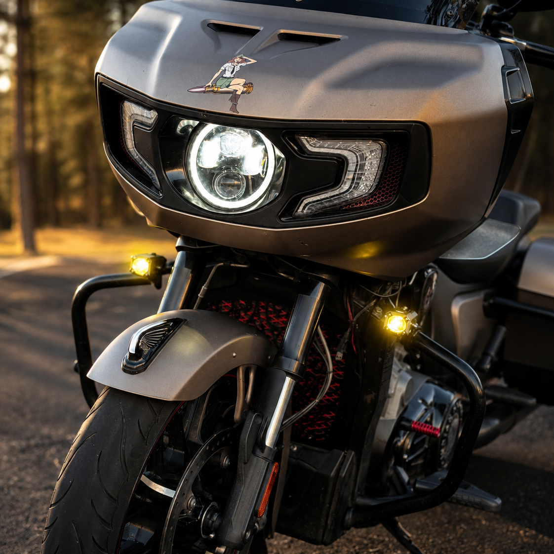 Eagle Lights APEX Auxiliary Lights for Harley Davidson and Indian Motorcycles