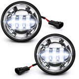 Eagle Lights 4.5" LED Spot Lights and Hardware for Harley-Davidson® Street Glide and Electra Glide