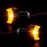 Eagle Lights Bar End LED Turn Signals for 7/8" Handlebars - Pair