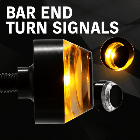 Eagle Lights Bar End LED Turn Signals for 7/8" Handlebars - Pair