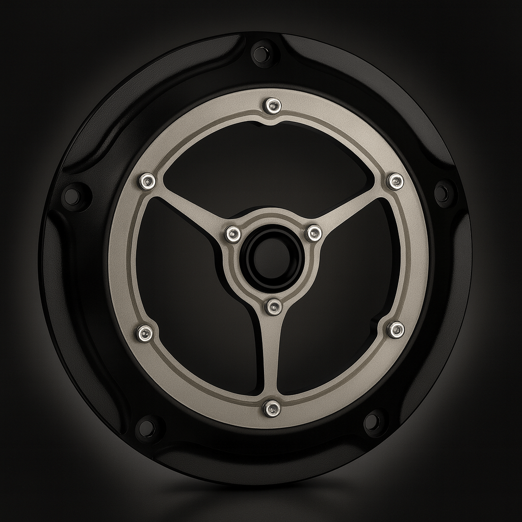 Eagle Lights® SIGHTLINE™ Windowed Derby Cover – Fits 1999 - 2017 Harley-Davidson® Touring, Trike, Softail and Dyna Models