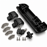 Eagle Lights Latch Hinges and Lock Kit for 2014 - 2023 Harley Davidson Tour Pak