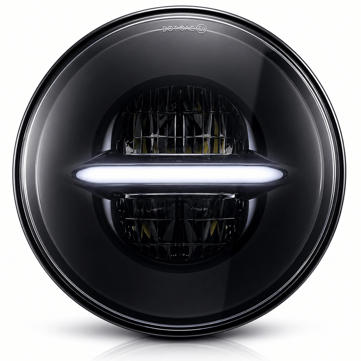 Eagle Lights Infinity Beam Series 5-3/4" Round LED Headlight for Harley-Davidson® and Indian® Motorcycles