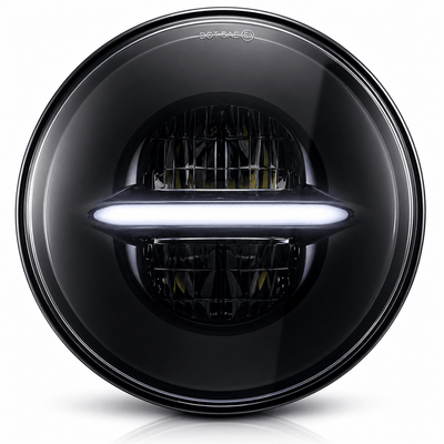 Eagle Lights Infinity Beam Series 5-3/4" Round LED Headlight for Harley-Davidson® and Indian® Motorcycles