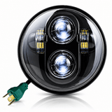 Eagle Lights 5 3/4" LED Headlight For Harley-Davidson® and Indian Motorcycles - Generation II