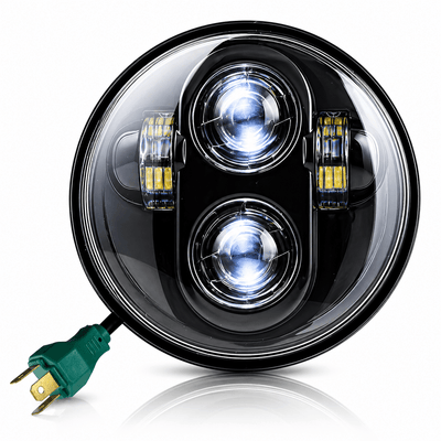Eagle Lights 5 3/4" LED Headlight For Harley-Davidson® and Indian Motorcycles - Generation II