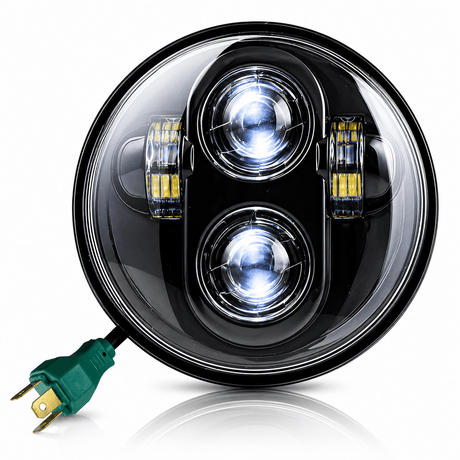 Eagle Lights 5 3/4" LED Headlight For Harley-Davidson® and Indian Motorcycles - Generation II