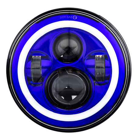 Eagle Lights 7" LED Headlight Kit for Harley-Davidson® and Indian® Motorcycles - Color Matched / Generation I