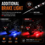 Eagle Lights SPECTRALSHIFT Color-Changing Underglow / Accent Lighting - 12 Strip Kit