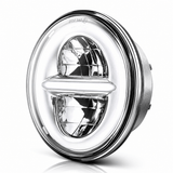 Eagle Lights Infinity Beam Series 5-3/4" Round LED Headlight for Harley-Davidson® and Indian® Motorcycles