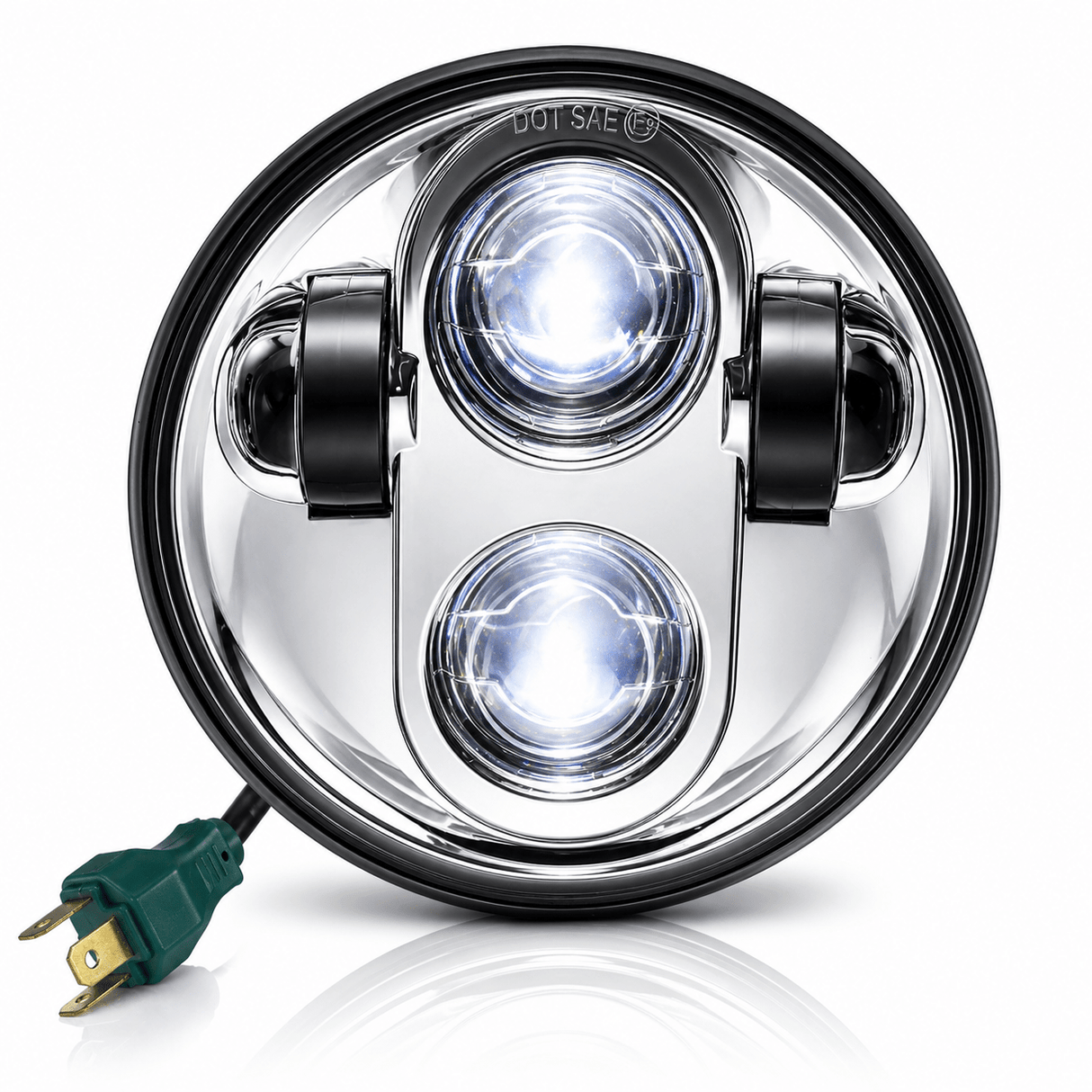 Eagle Lights 5 3/4" LED Headlight For Harley-Davidson® and Indian Motorcycles - Generation II