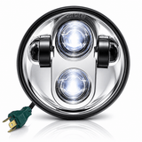 Eagle Lights 5 3/4" LED Headlight For Harley-Davidson® and Indian Motorcycles - Generation II