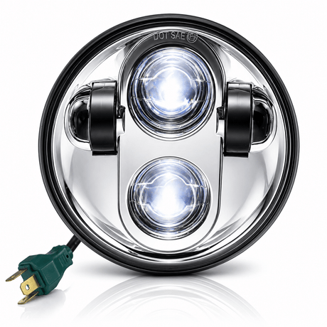 Eagle Lights 5 3/4" LED Headlight For Harley-Davidson® and Indian Motorcycles - Generation II