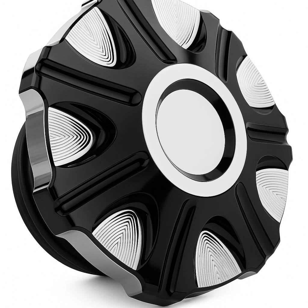 Eagle Lights StarShield Gas Cap fits Harley Davidson and Indian Models