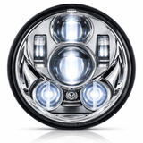 Eagle Lights 5 3/4" LED Headlight for Yamaha XVS650, Bolt, Raider, Road Star, Stryker Models
