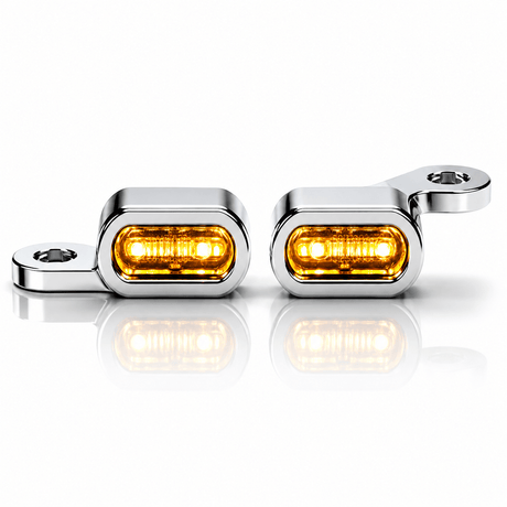 Eagle Lights SLIM LINE Front LED Turn Signals for Harley-Davidson®, Honda, Yamaha and Triumph Motorcycles