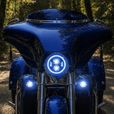 Eagle Lights 7" LED Headlight Kit for Harley-Davidson® and Indian® Motorcycles - Color Matched / Generation I