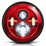 Eagle Lights 7" LED Headlight Kit for Harley-Davidson® and Indian® Motorcycles - Color Matched / Generation I
