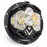 Eagle Lights 7 inch LED headlight for Harley-Davidson® motorcycles side view