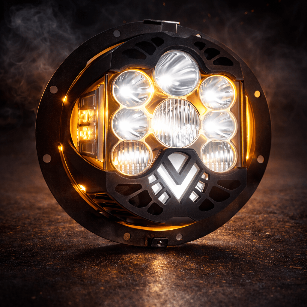 Eagle Lights Apex Pro™ 7" LED Headlight for Harley-Davidson® Motorcycles