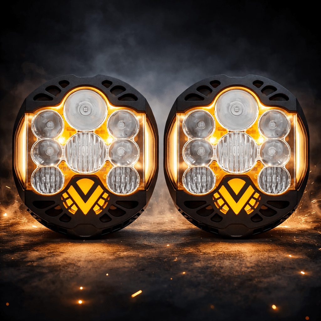 Eagle Lights Apex Pro™ Dual LED Projection Headlight Kit for Harley-Davidson® 2015 - 2023 Road Glide