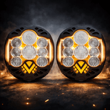 Eagle Lights Apex Pro™ Dual LED Projection Headlight Kit for Harley-Davidson® 2015 - 2023 Road Glide