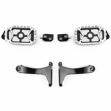 Eagle Lights REDLINE MX Passenger Floorboards for 1993 - 2026 Harley-Davidson® Touring Models