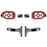 Eagle Lights REDLINE MX Passenger Floorboards for 1993 - 2026 Harley-Davidson® Touring Models