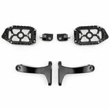 Eagle Lights REDLINE MX Passenger Floorboards for 1993 - 2026 Harley-Davidson® Touring Models