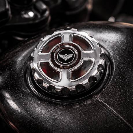 Eagle Lights GearGRIP Gas Cap fits Harley Davidson and Indian Models