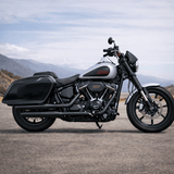 Eagle Lights Midnight Edition Saddlebags for 2022 - 2025 Low Rider S - Easy Bolt On Installation