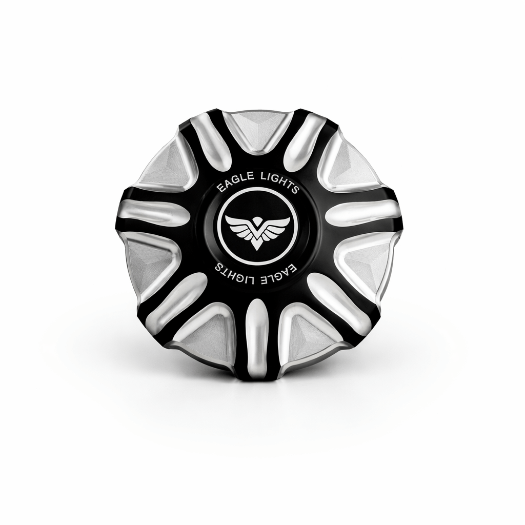 Eagle Lights StarShield Gas Cap fits Harley Davidson and Indian Models