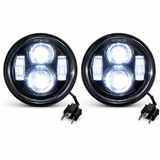 Eagle Lights Dual LED Headlight Kit for 2008 - 2017 Harley-Davidson® Fat Bob Models