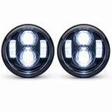 Eagle Lights Dual LED Headlight Kit for 2008 - 2017 Harley-Davidson® Fat Bob Models