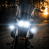 Eagle Lights Dual LED Headlight Kit for 2008 - 2017 Harley-Davidson® Fat Bob Models