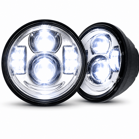 Eagle Lights Dual LED Headlight Kit for 2008 - 2017 Harley-Davidson® Fat Bob Models