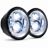 Eagle Lights Dual LED Headlight Kit for 2008 - 2017 Harley-Davidson® Fat Bob Models