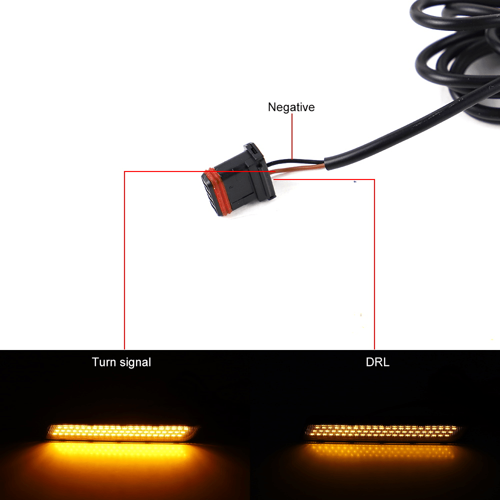 Eagle Lights Fork Reflector Insert LED Running Lights and Turn Signals for 2014 - 2025 Harley-Davidson® Touring Models