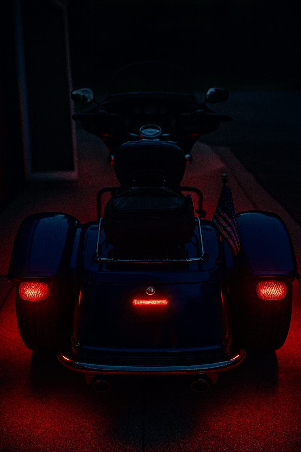 Eagle Lights Strobe LED Squareback Brake Light Kit for Harley-Davidson® Freewheeler / Road Glide 3 Models